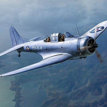 Academy 12331 1/48 USMC SBD-1 Pearl Harbour Plastic Model Kit